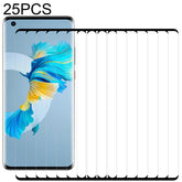 25 PCS 9H 3D HD Curved Edge Tempered Glass Film